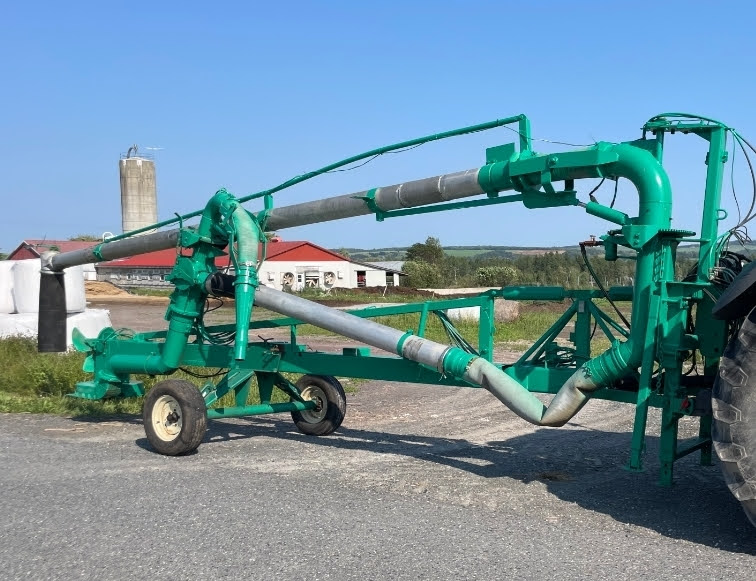 Pompe GEA APL 24 pi 540trs, 8 po avec bras canadian 30 pi , roue de transport ,agitateur, télécommande-Stock#d11480a