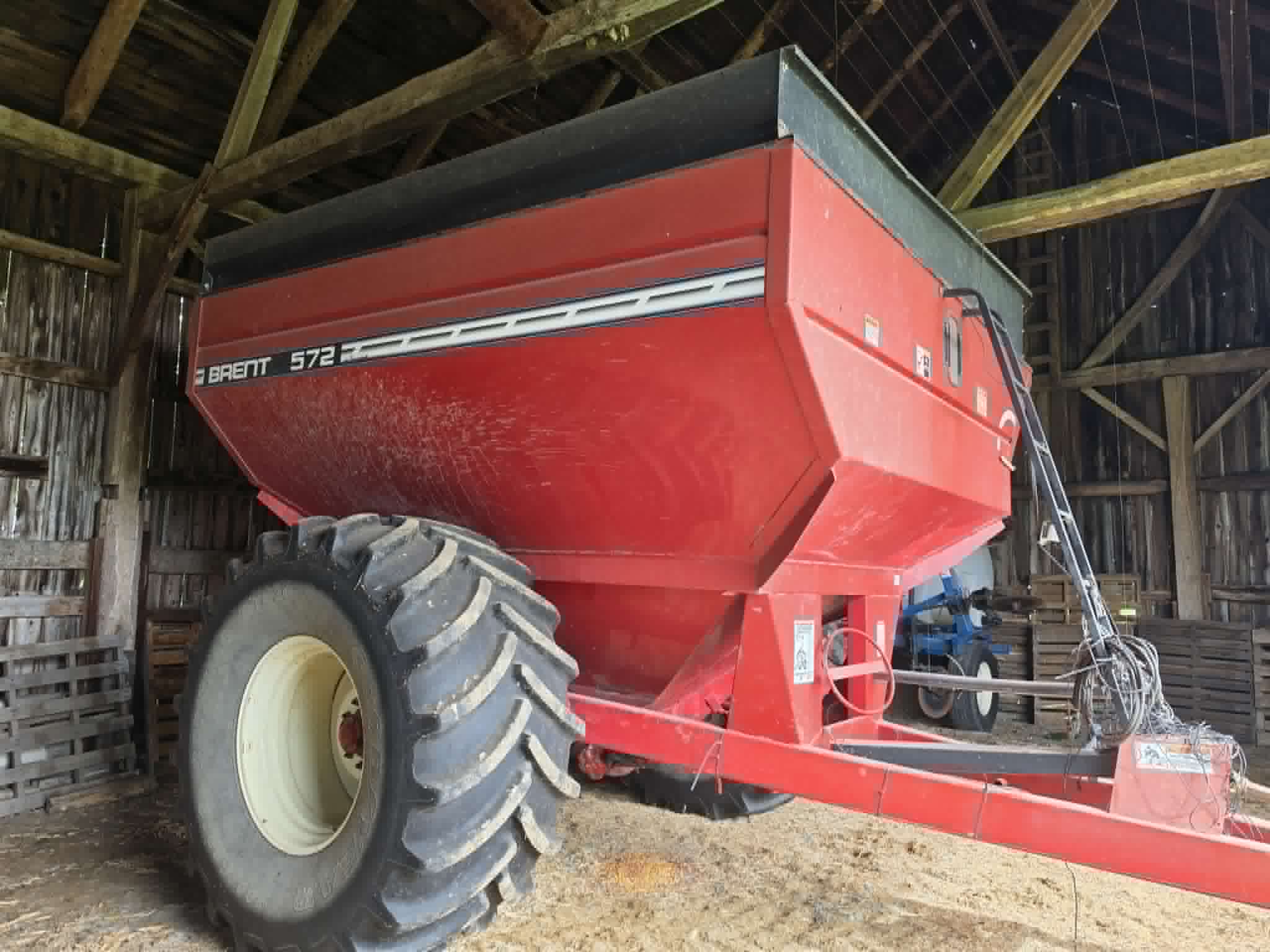 Grain Cart Brent 575 avec balance pneu 900/60r32 - Stock#d9777c – Image 3