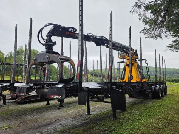 Log Trailer Manac 3 Axles 48 ft with ROTOBEC Elite 910 Loader - Year: 2023 - Stock#d11617b