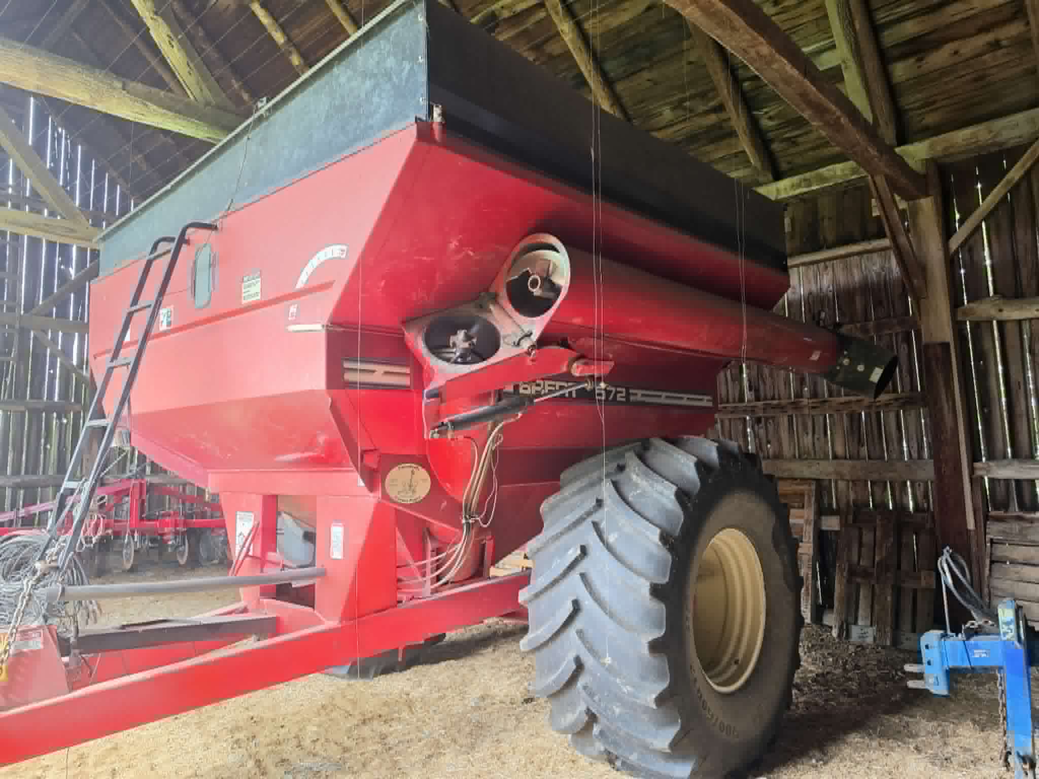 Grain Cart Brent 575 avec balance pneu 900/60r32 - Stock#d9777c
