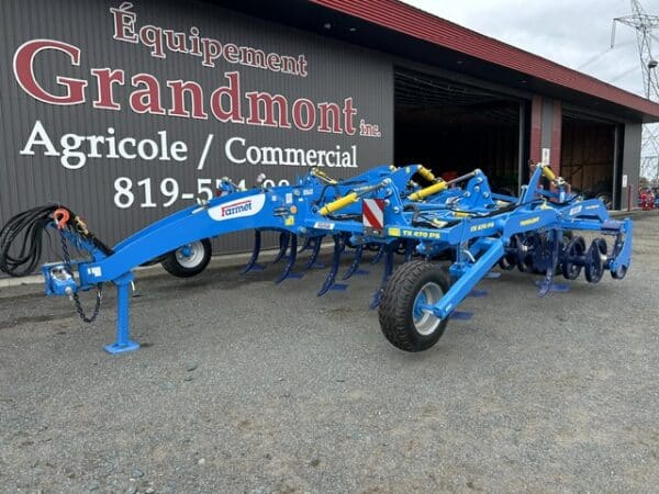 Déchaumeuse Farmet TX 470PS -- Prête à travailler!