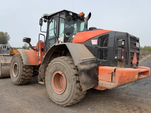 Hitachi ZW220-5B wheel loader with quick coupler, bucket, 3rd function and scale - Year: 2018 - 8,700 hours - Stock#E1464B/11774