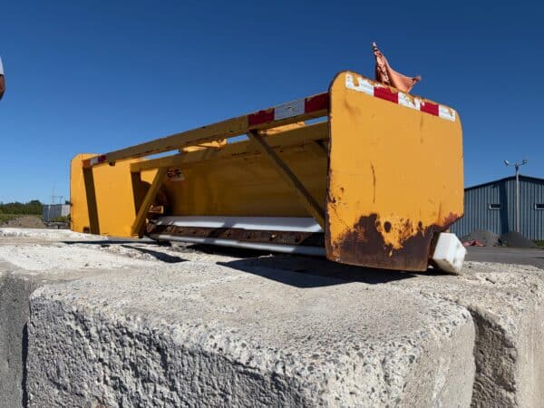 EDF8-27 Snow Pusher with Skid Steer Attachment Box - Stock# E1477J/11751