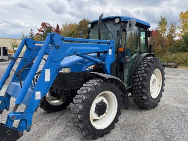 Tracteur New Holland TN75D avec loader et bucket-Année:2003-1785heures-Stock#E1482P/11817