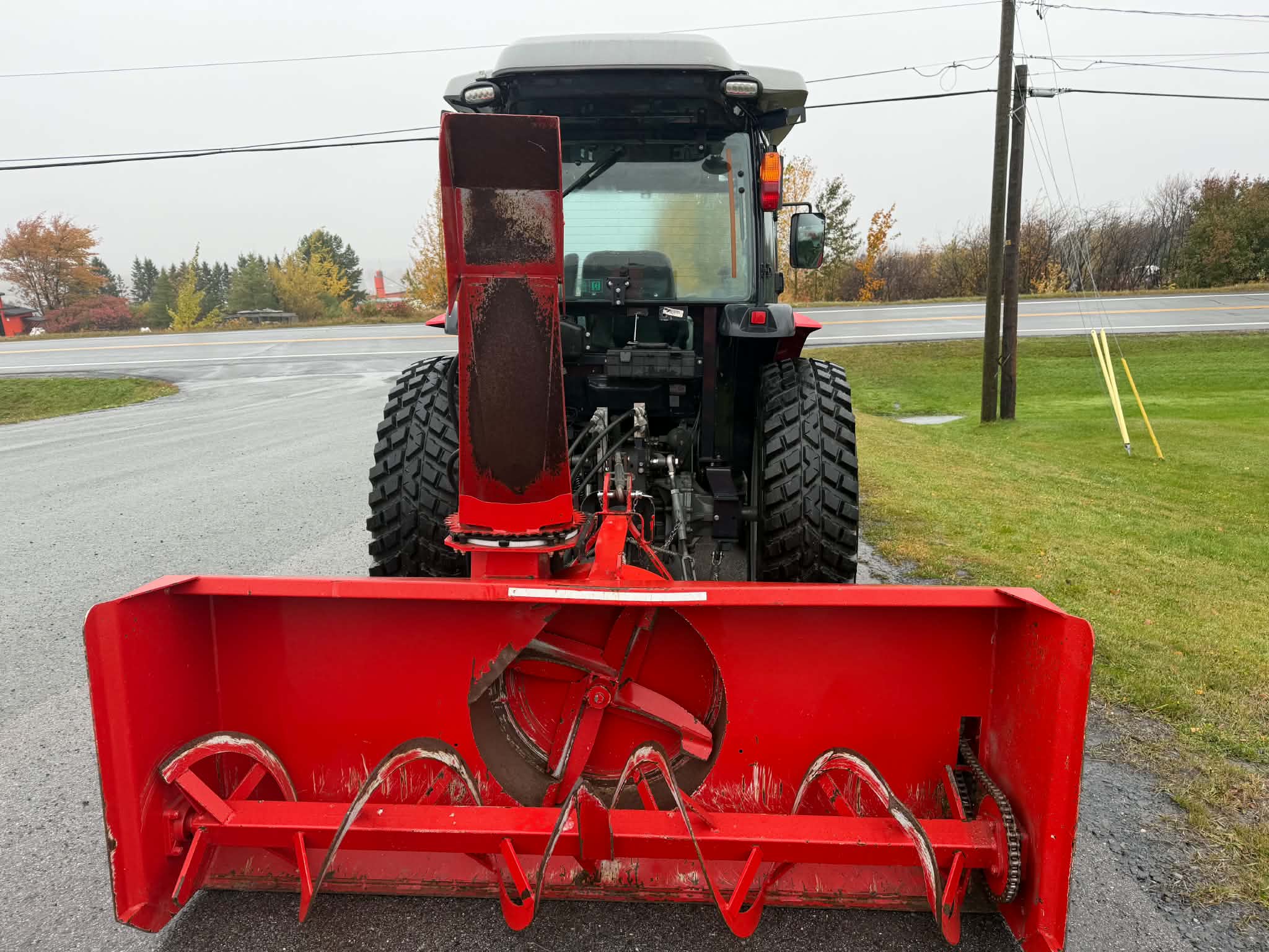 Tracteur compact Massey Ferguson 1760M avec équipement à neige (Gratte et souffleur)-846HRS-Année 2019-Stock #S2651B/5808 – Image 7