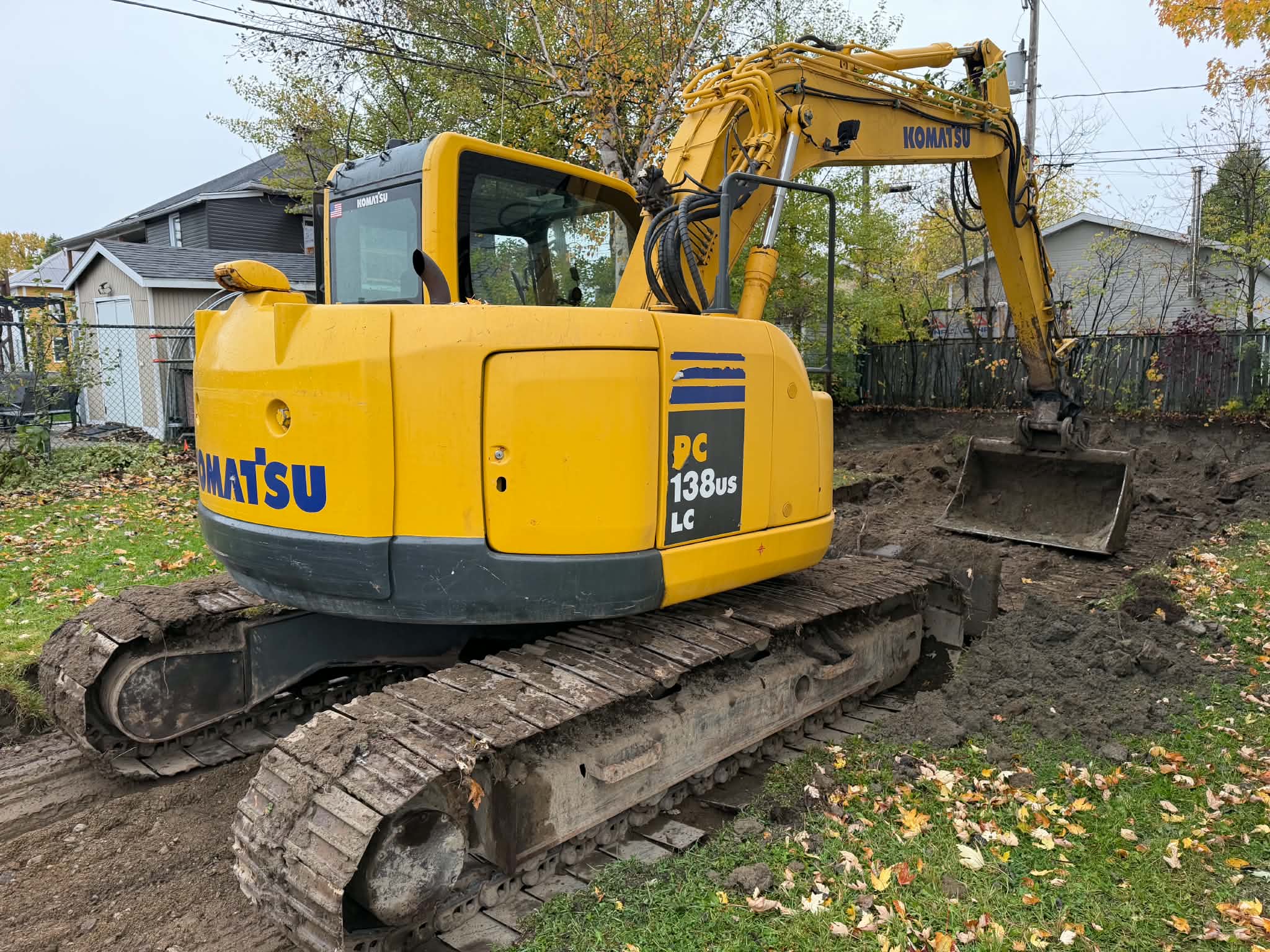 Komatsu PC138USLC Excavator with 3 buckets and Helac coupler-13383HRS-Year 2010-Stock #S2643A/6941 - Image 3