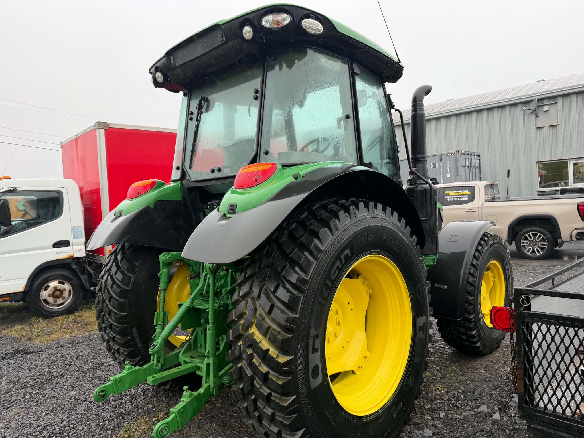 Tracteur John Deere 5100R avec pneus à neige Nokian-2248HRS-Année 2018-Stock #S2651A/5808 – Image 3