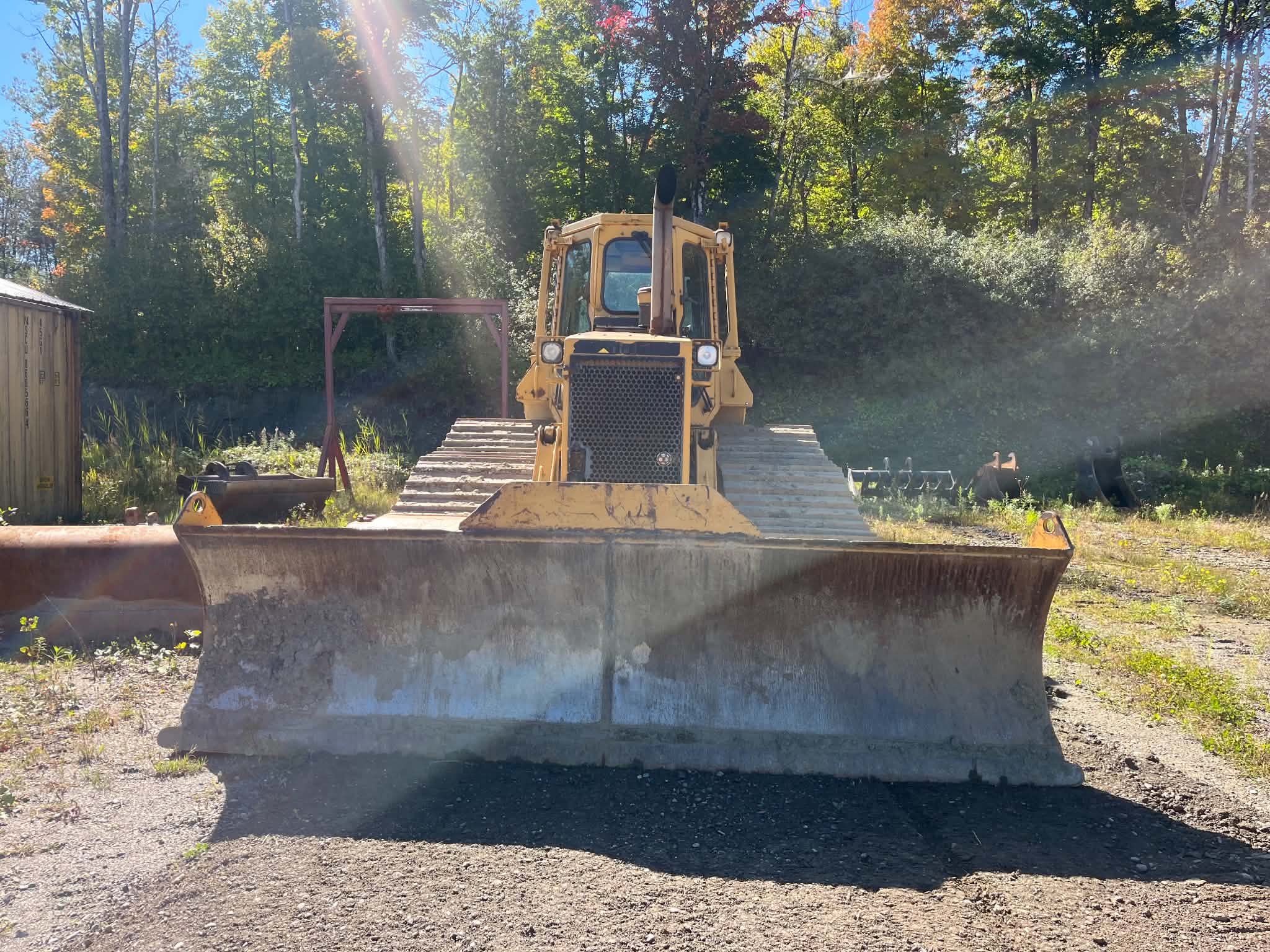Bull Caterpillar D5H LGP avec gratte 6 positions (moteur 3000HRS)-18000HRS-Année 1994-Stock #S2652A/11432 – Image 3