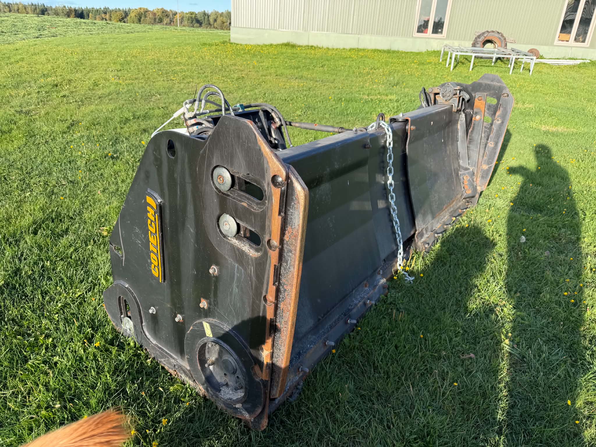 John Deere 6110M PowerQuad Tractor with Cotech PPCR 8-12 scraper - 1415 HRS - Année 2019 - Stock #S2641A/11798 - Image 9